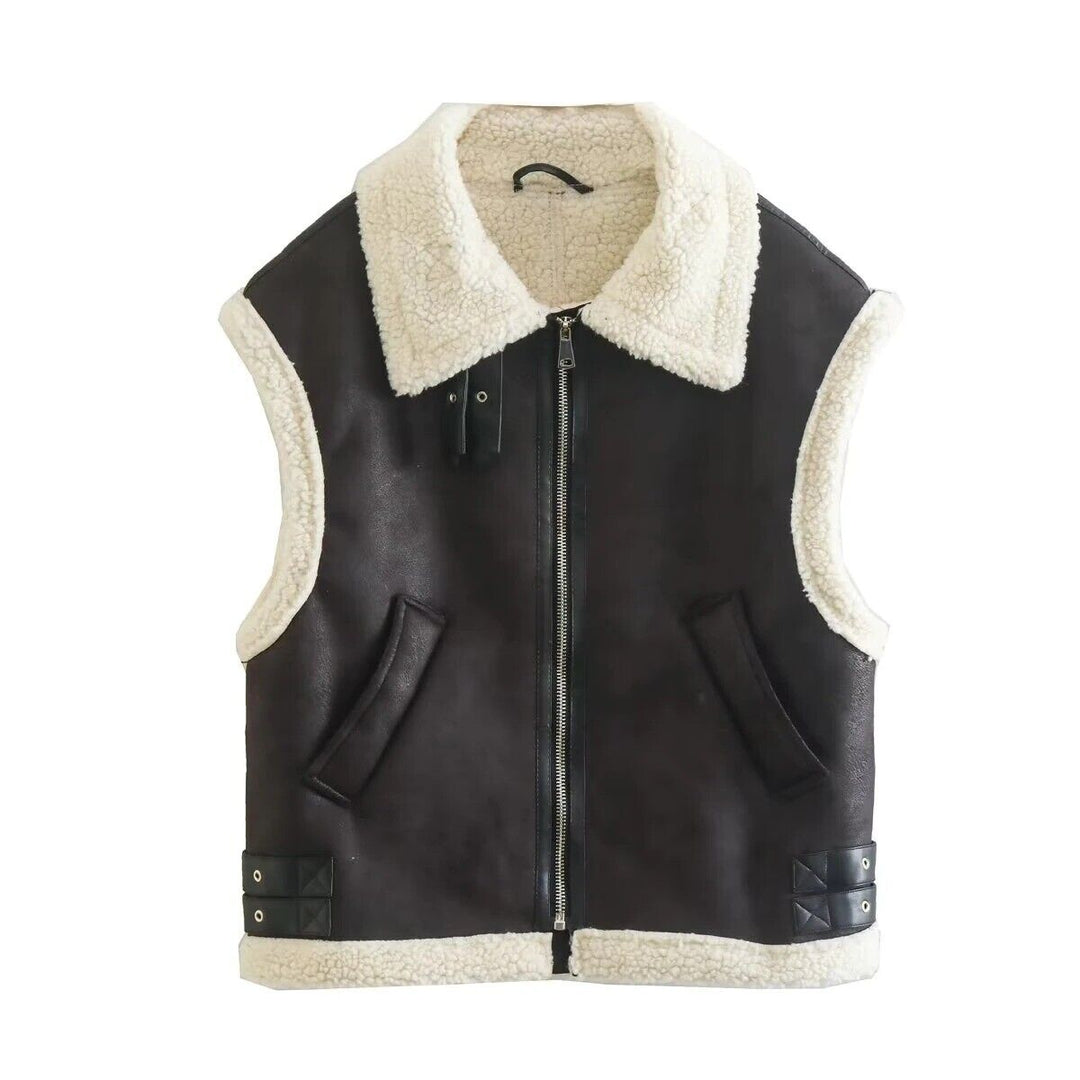 Drune | Leren Bodywarmer Stilvoll & Bequem