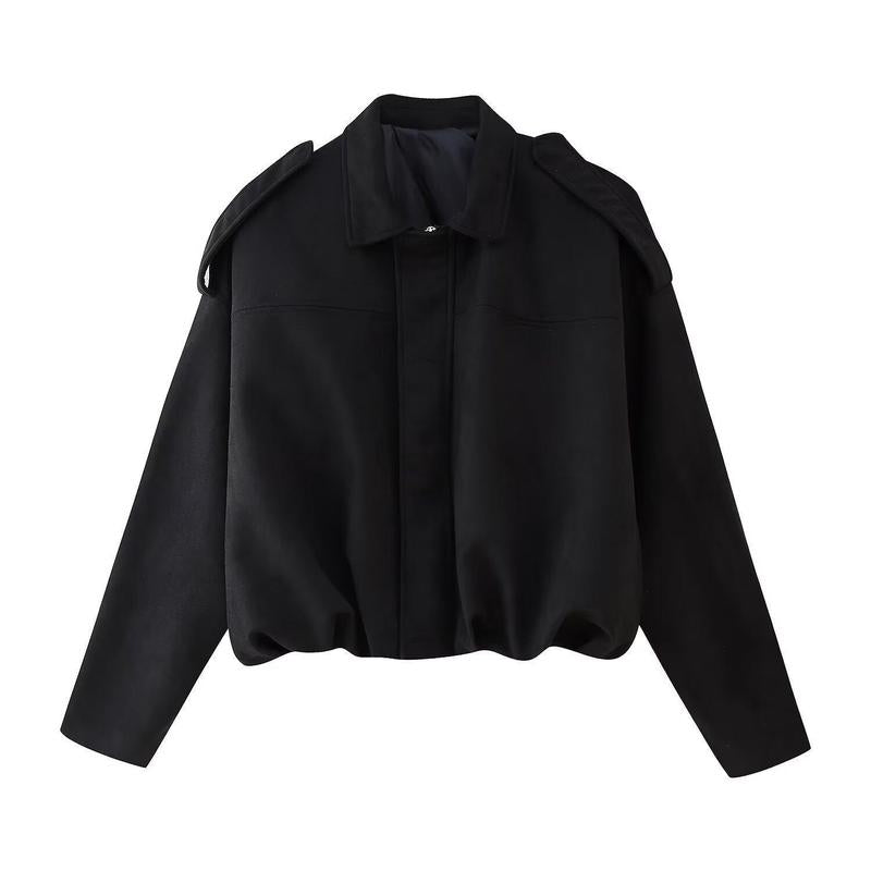 Drune | Wildleder Bomberjacke