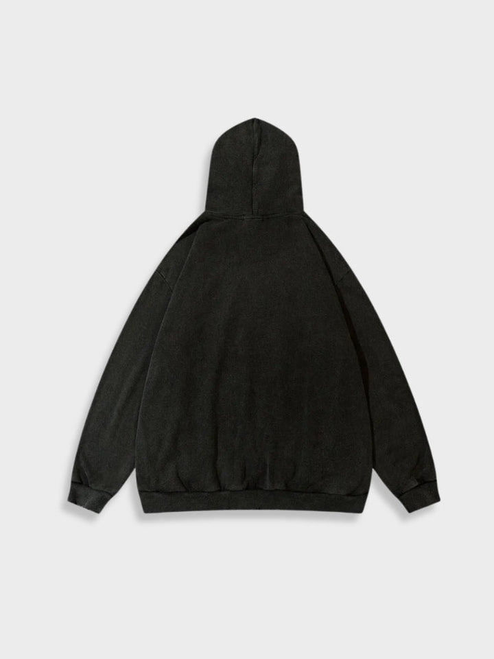 Drune | Fangs Bestickter Hoodie Für Herren - Bequemes Streetwear
