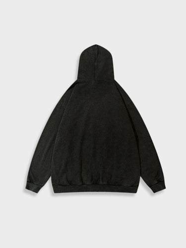 Drune | Fangs Bestickter Hoodie Für Herren - Bequemes Streetwear