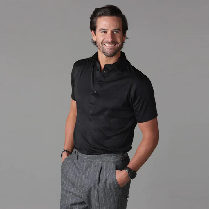 Drune | Kleid-Polo mit Steifem Kragen