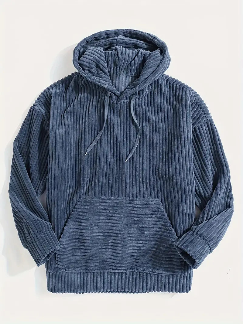 Drune | Pullover Mit Kapuze Aus Cord