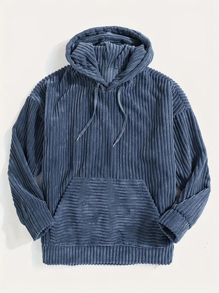 Drune | Pullover Mit Kapuze Aus Cord