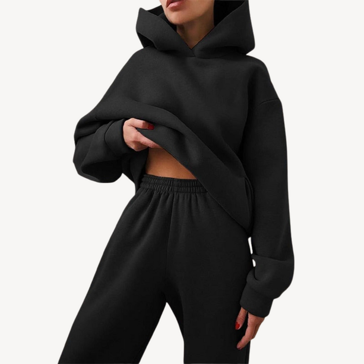 Drune | Oversized Hoodie und Jogger Set für Frauen
