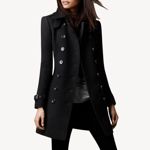 Drune | Damen Woll Peacoat