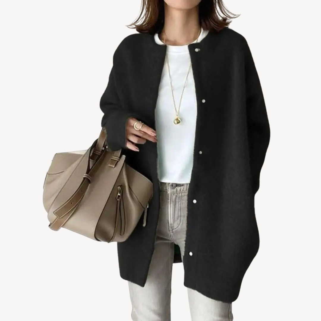 Drune | Button-Down Wollcardigan für Damen