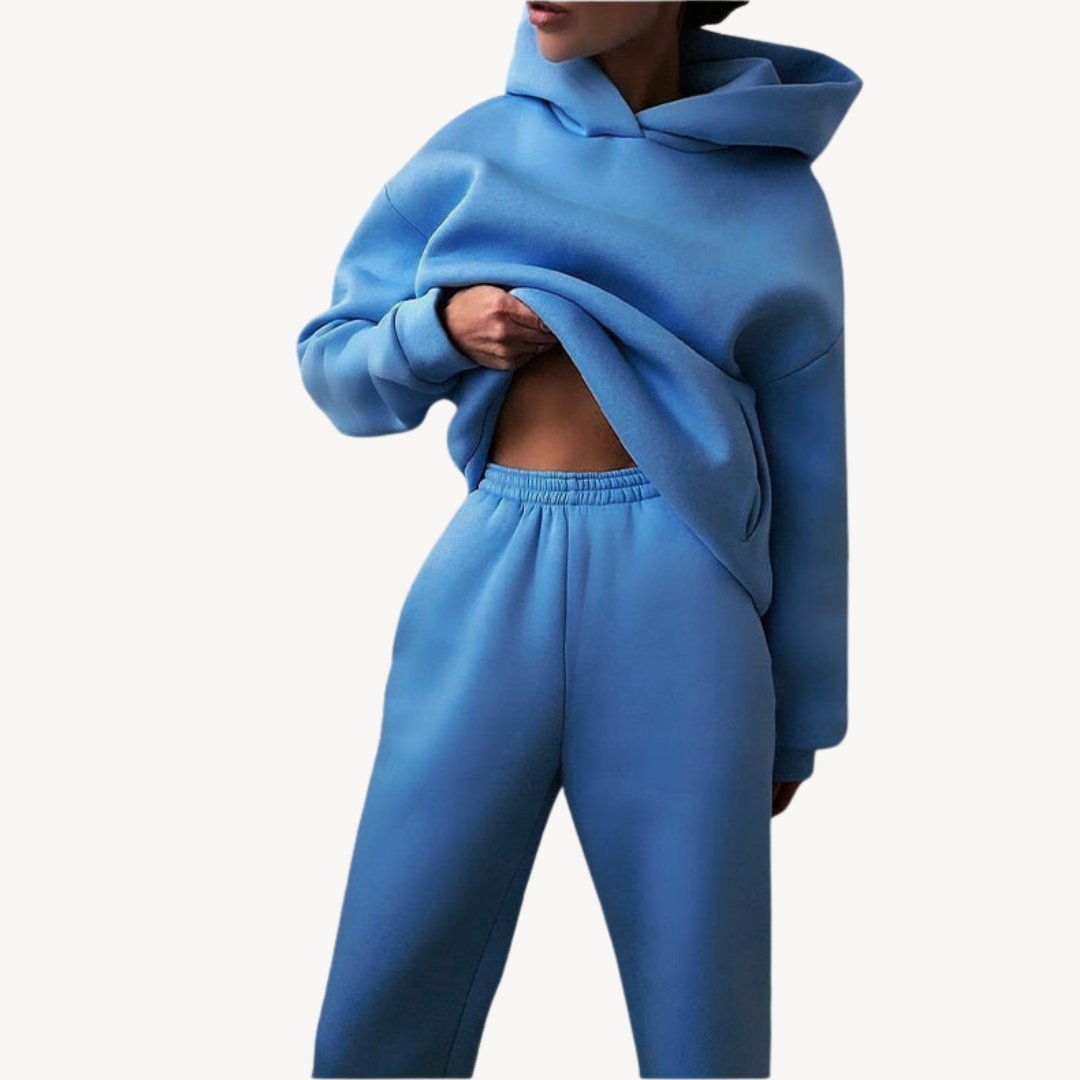 Drune | Oversized Hoodie und Jogger Set für Frauen