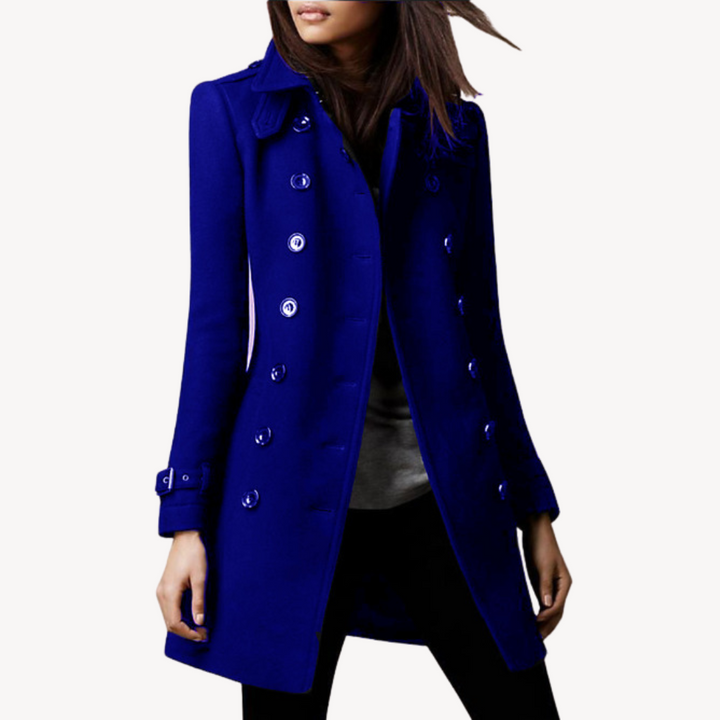 Drune | Damen Woll Peacoat