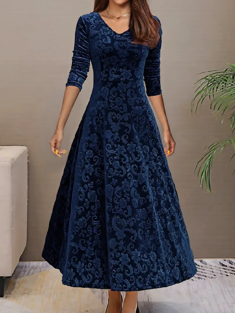 Drune - Elegantes ausgestelltes A-Linien-Kleid