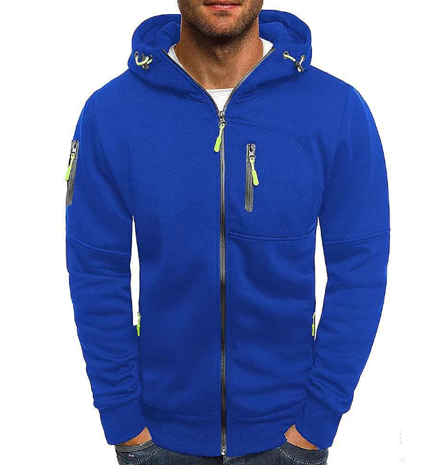 Drune | Lässiger Zip-Up Hoodie Sweatshirt