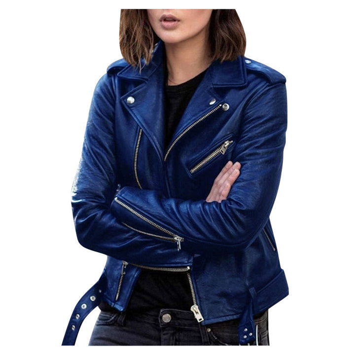 Drune | Damen Reißverschluss Jacke - Biker-Stil