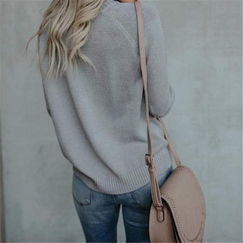 Drune | Herz Patchwork Pullover Strickdesign Lässiger Komfort