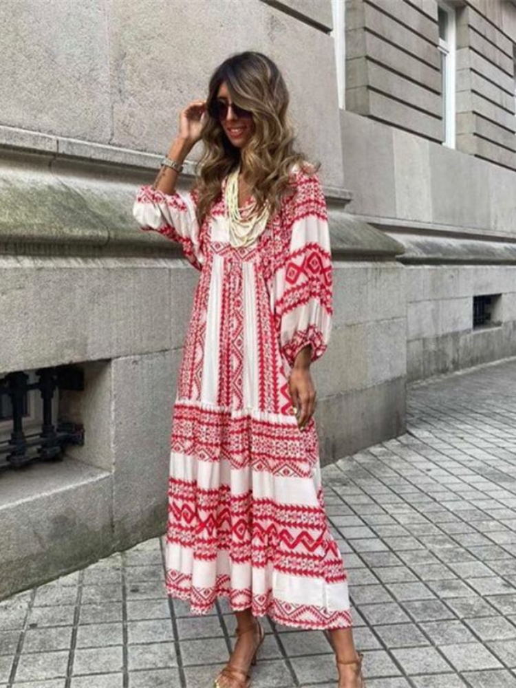 Drune | Retro Print Kleid