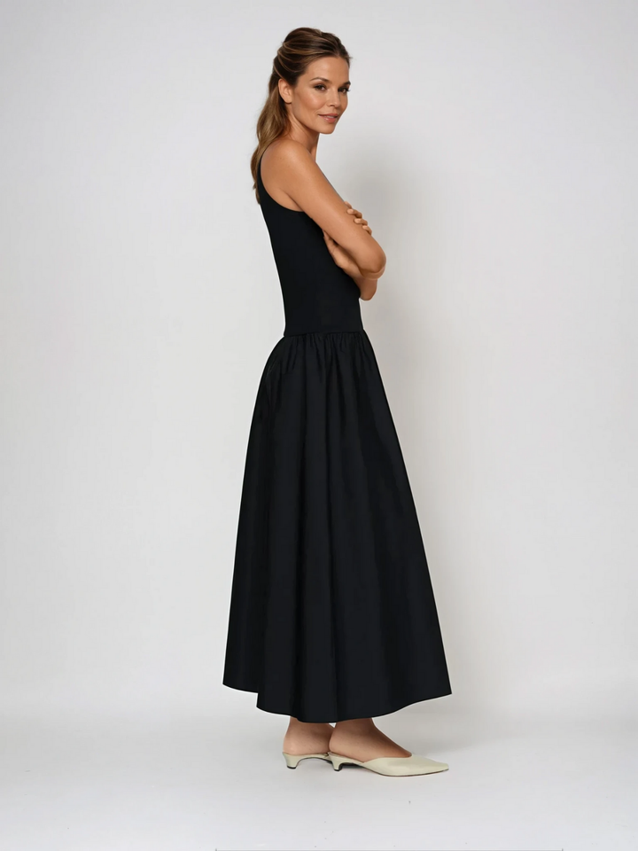 Drune | Hals Casual Stitching Vest Kleid
