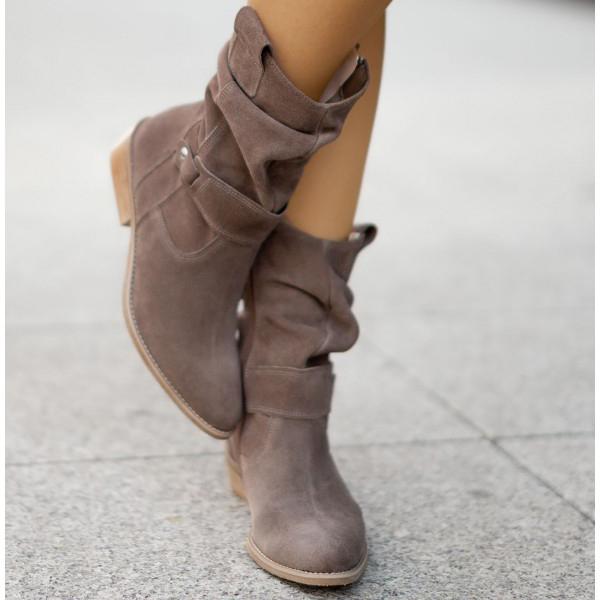 Drune | Stiefelette mit Reißverschluss