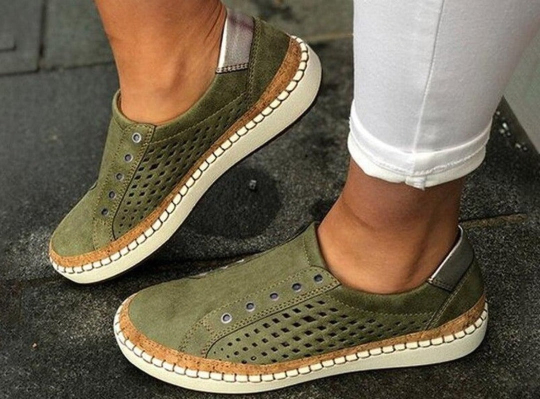 Drune | Atmungsaktive Vulkanisierte Durchbrochene Leichte Sneakers