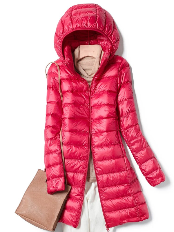 Drune | Lang Daunenjacke Angenehm Warm & Stilvoll