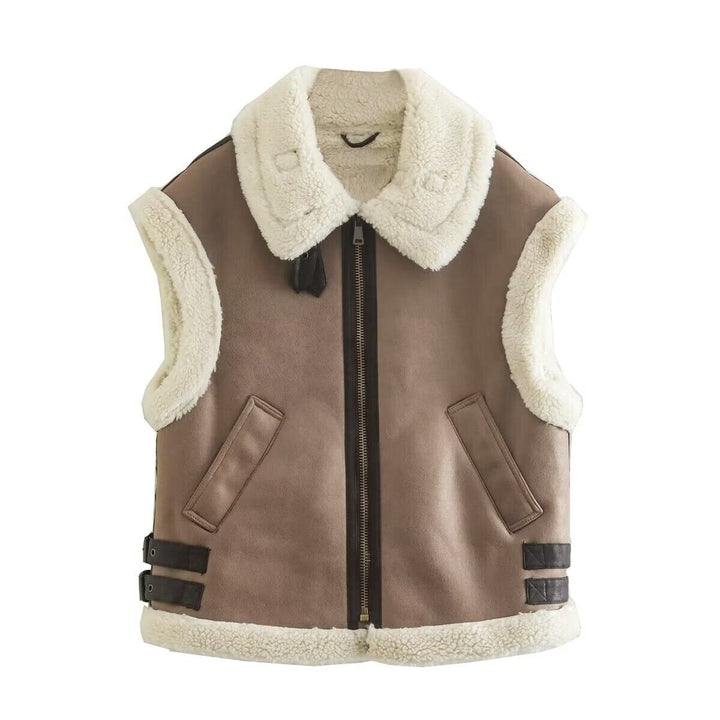 Drune | Leren Bodywarmer Stilvoll & Bequem