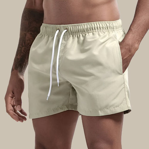 Drune | Herren Schwimmshorts Schnelltrocknend und Basic