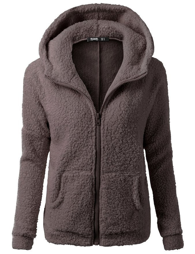 Drune | Weicher Fleece-Cardigan Schön & Warm & Vielseitig