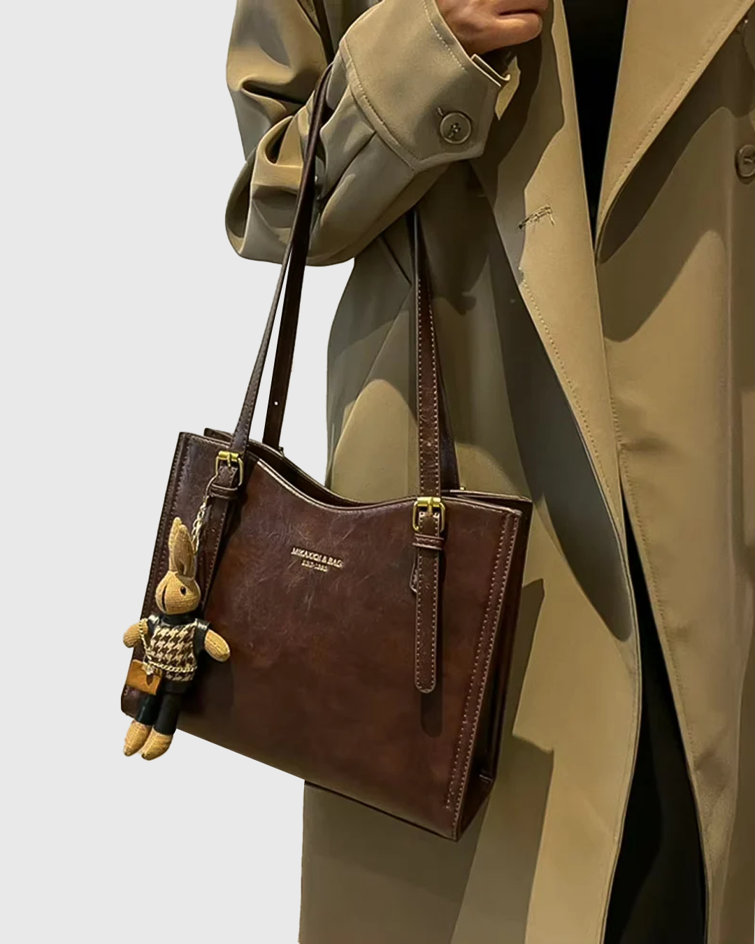 Drune | Elegante Schultertasche Mit Langen Riemen Für Damen