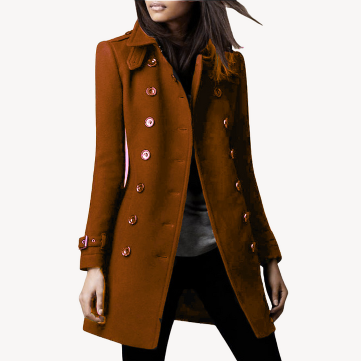 Drune | Damen Woll Peacoat