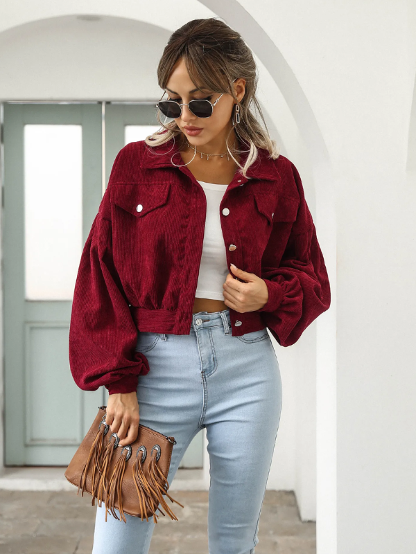 Drune | Cropped Bomberjacke - Lässig & Stilvoll