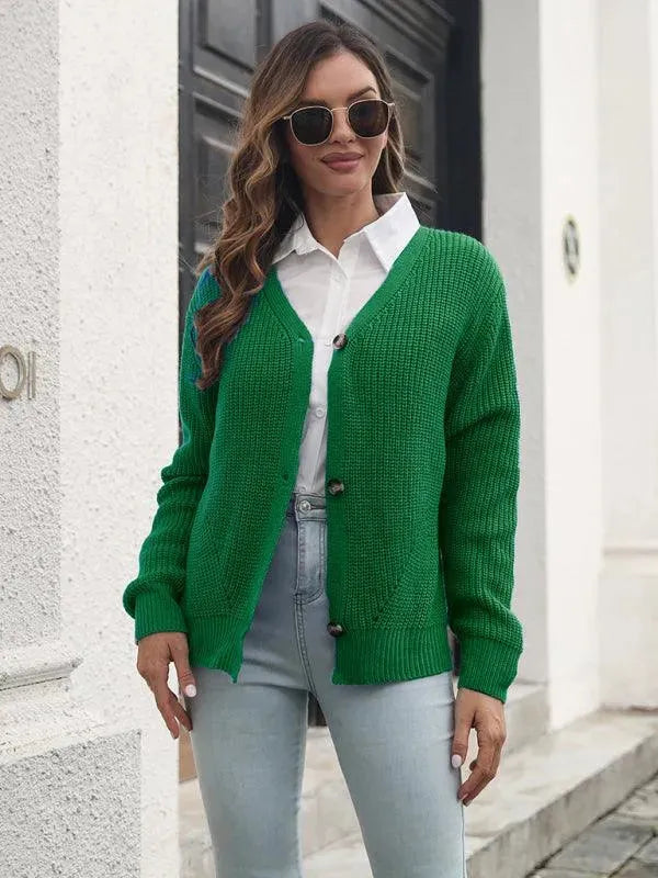 Drune | Lockere Strickjacke Pullover