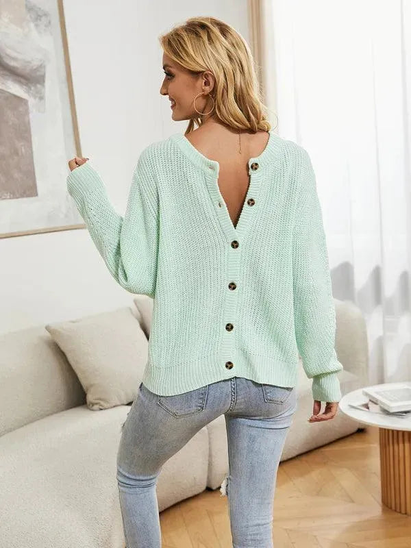 Drune | Frauen Strickjacke Pullover