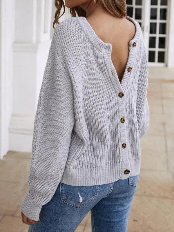 Drune | Frauen Strickjacke Pullover