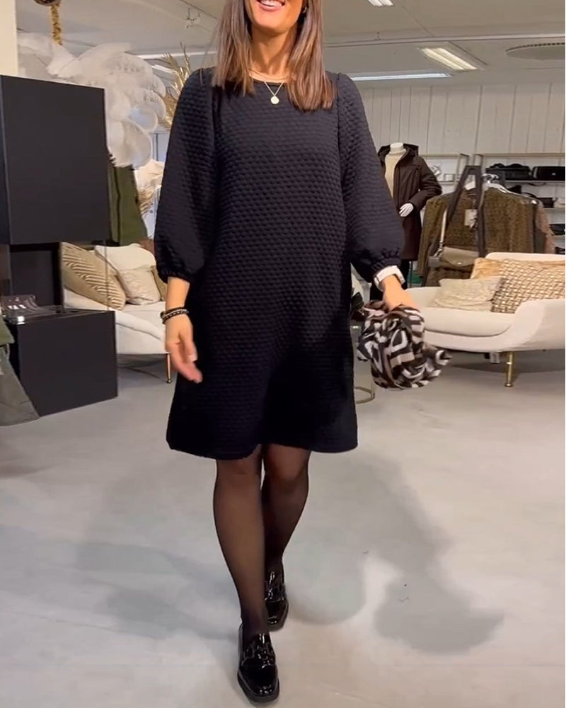 Drune | Klassisches Einfarbiges Kleid