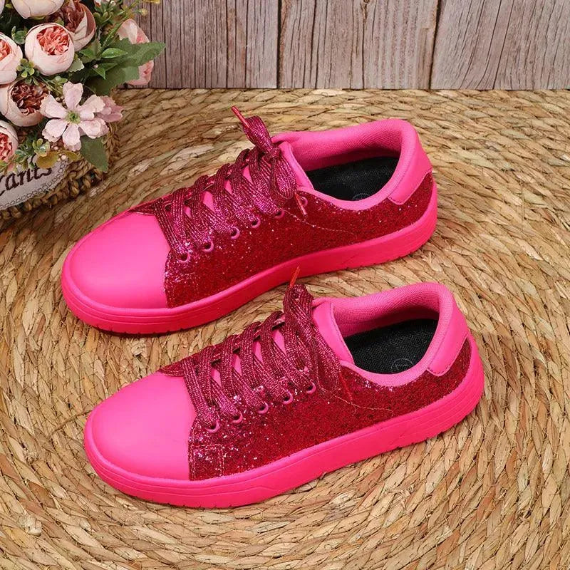 Drune | Glittering sneakers with sequins