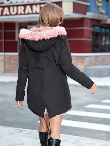 Drune | Winterjacke für Damen - warm mit Pelzkragen
