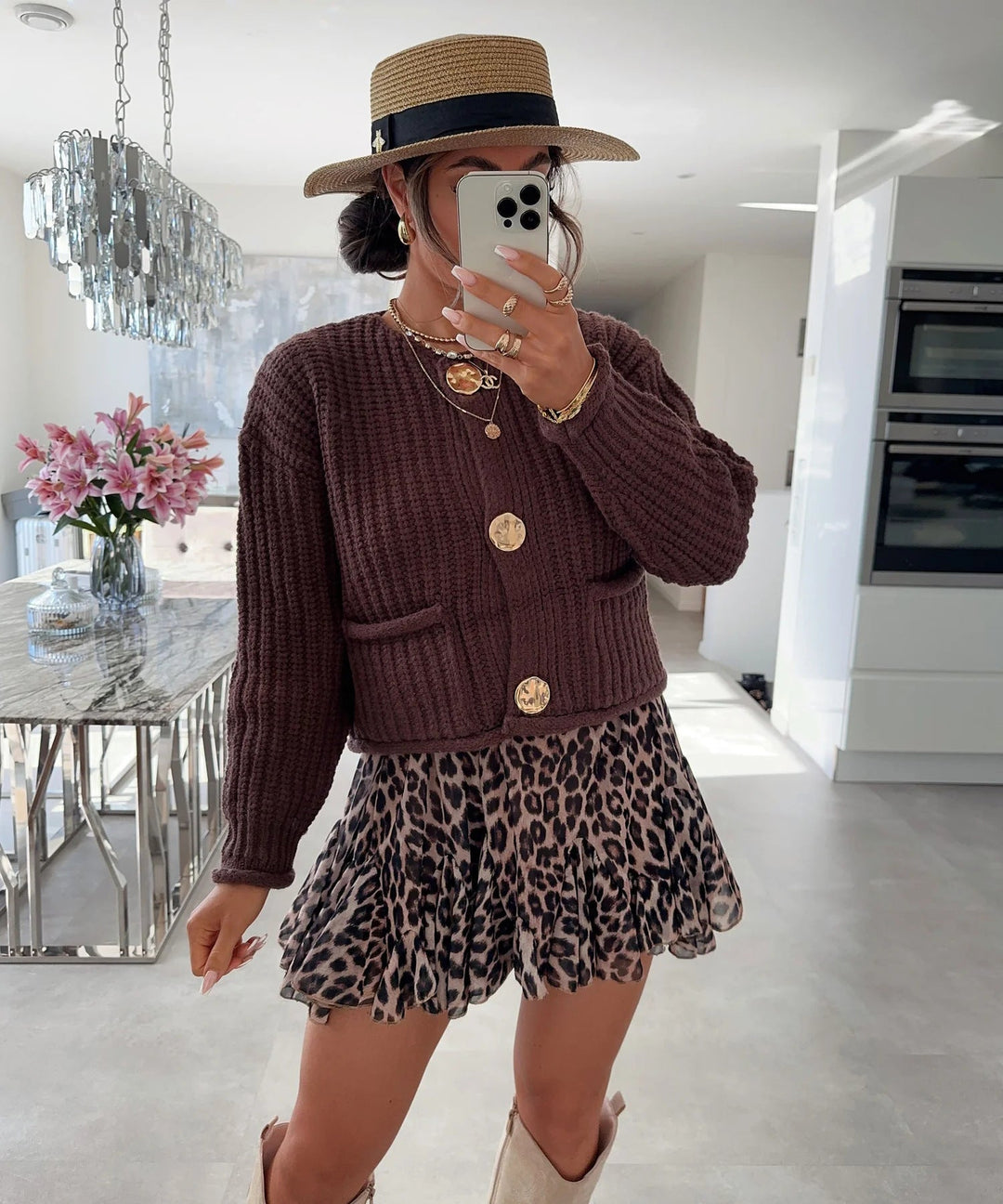 Drune | Cozy Chic women's cardigan with buttons and pockets