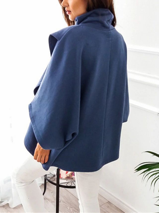 Drune - Lässiger Kapuzenpullover mit Fledermausärmeln