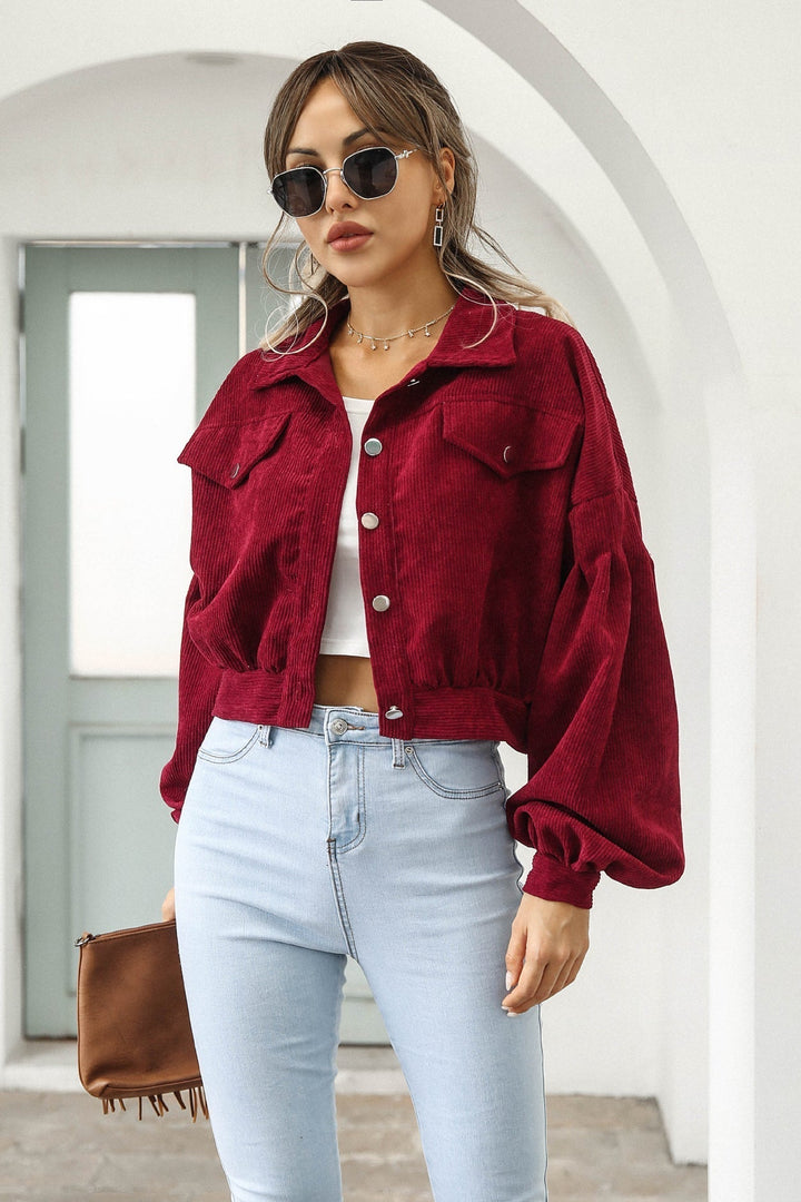 Drune | Auf Cord-Jacke