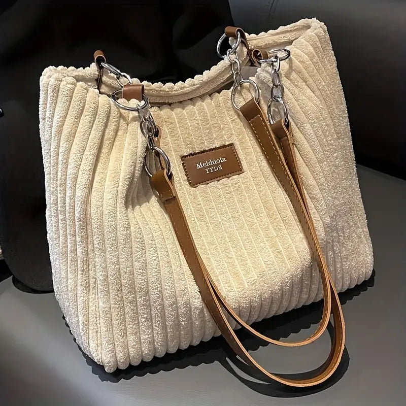 Drune | Samtcord Baumwolltasche