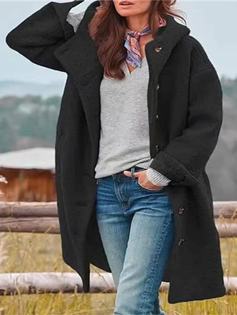 Drune | Wollenjacke mit Kapuze