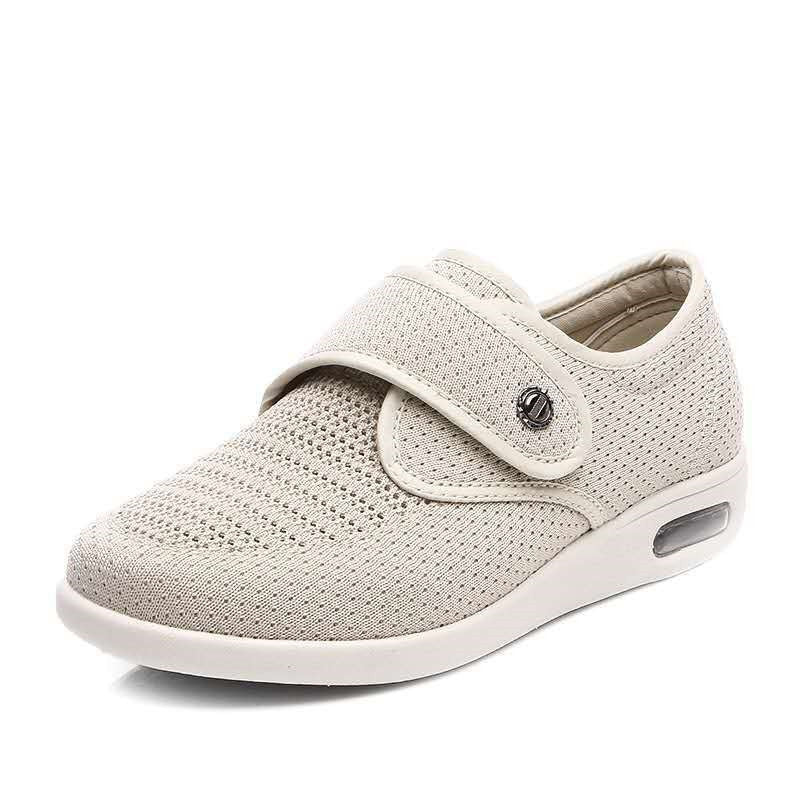 Breite Orthopädische Diabetiker-Damenschuhe Drune