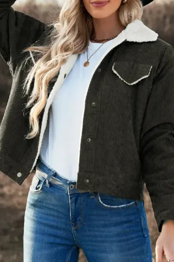 Drune | Lambswool Patchwork Corduroy Jacke