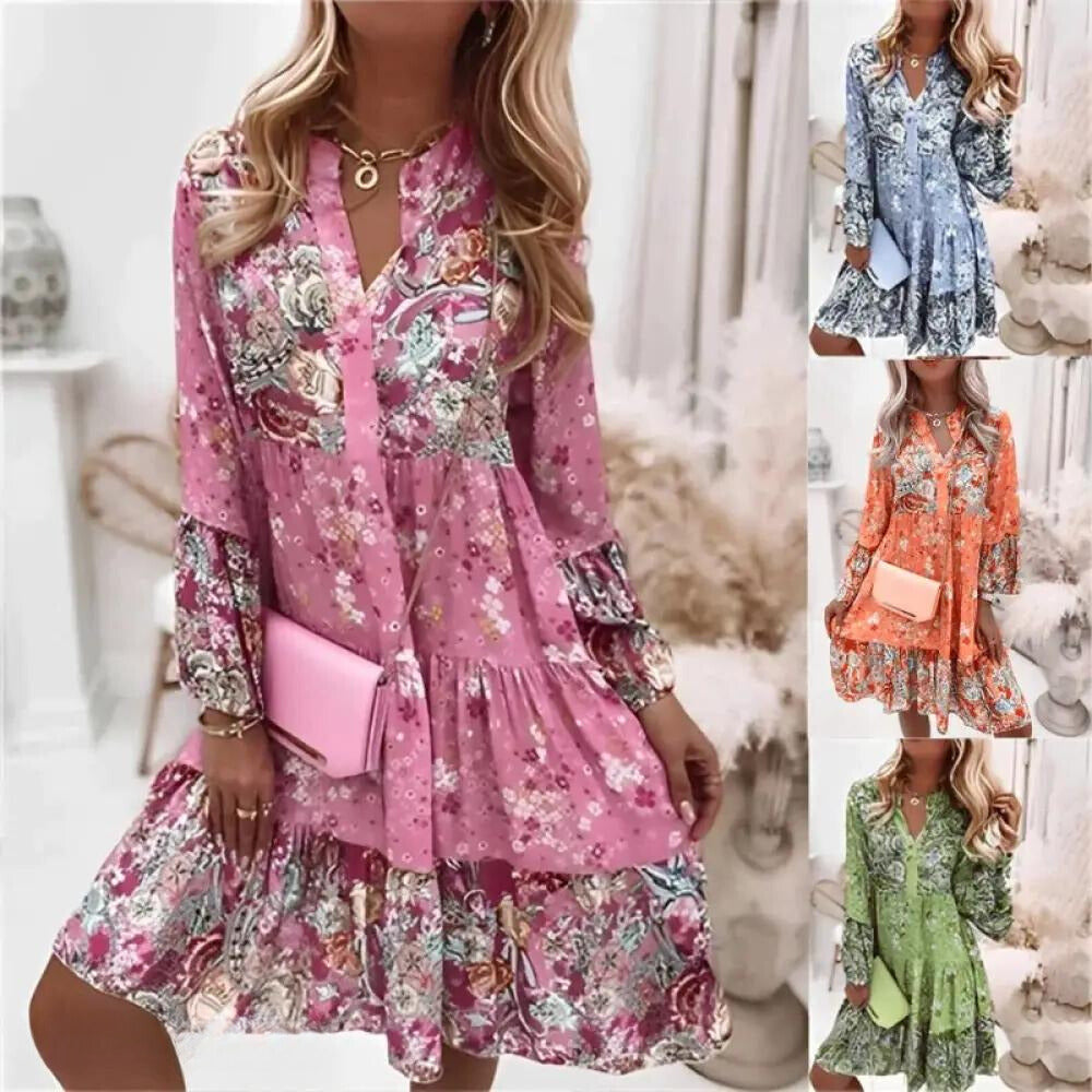 Drune - Blüten Eleganz Blumenkleid