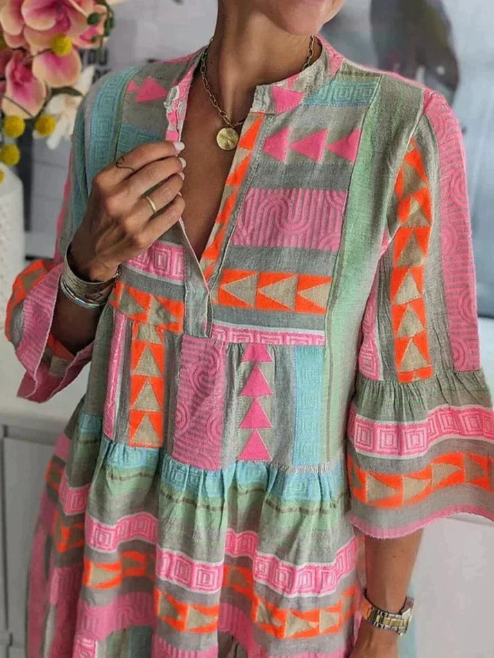 Drune | Casual Loose Retro Kleid