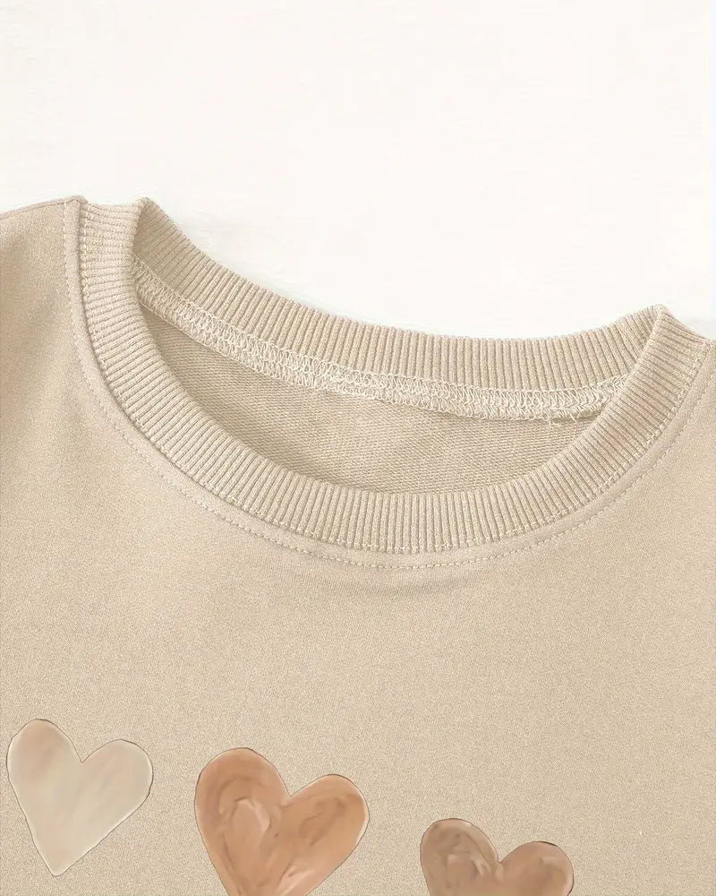 Drune | Buntes Herzförmiges Pullover