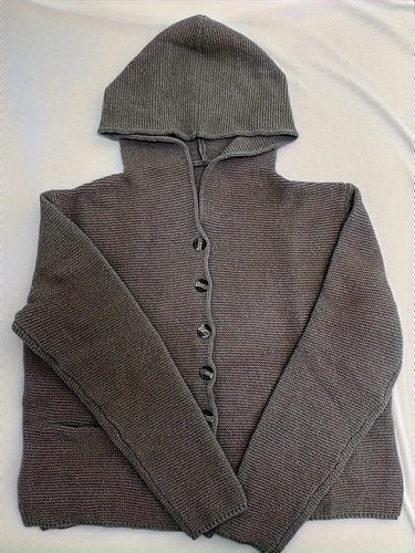 Drune | Weiche Strickjacke mit Kapuze