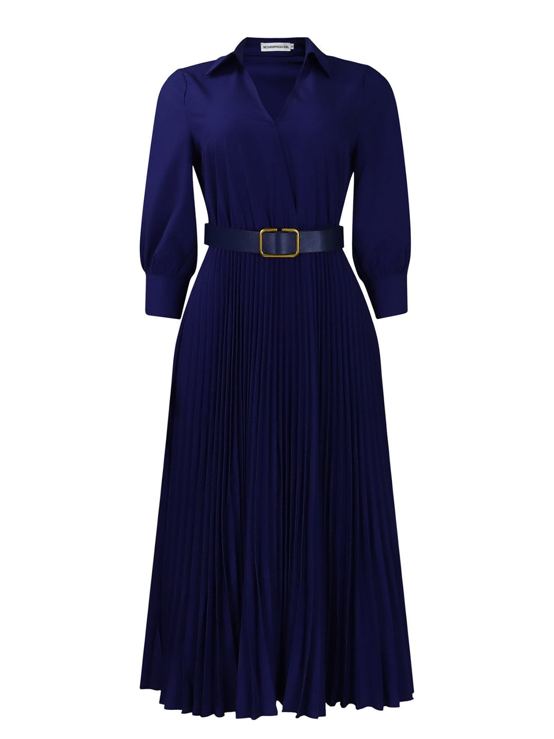 Drune | Women 's solide Farbe große Größe Kleid