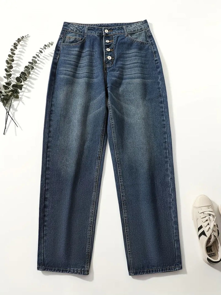 Drune | Lockere Denim-Jeans für Damen
