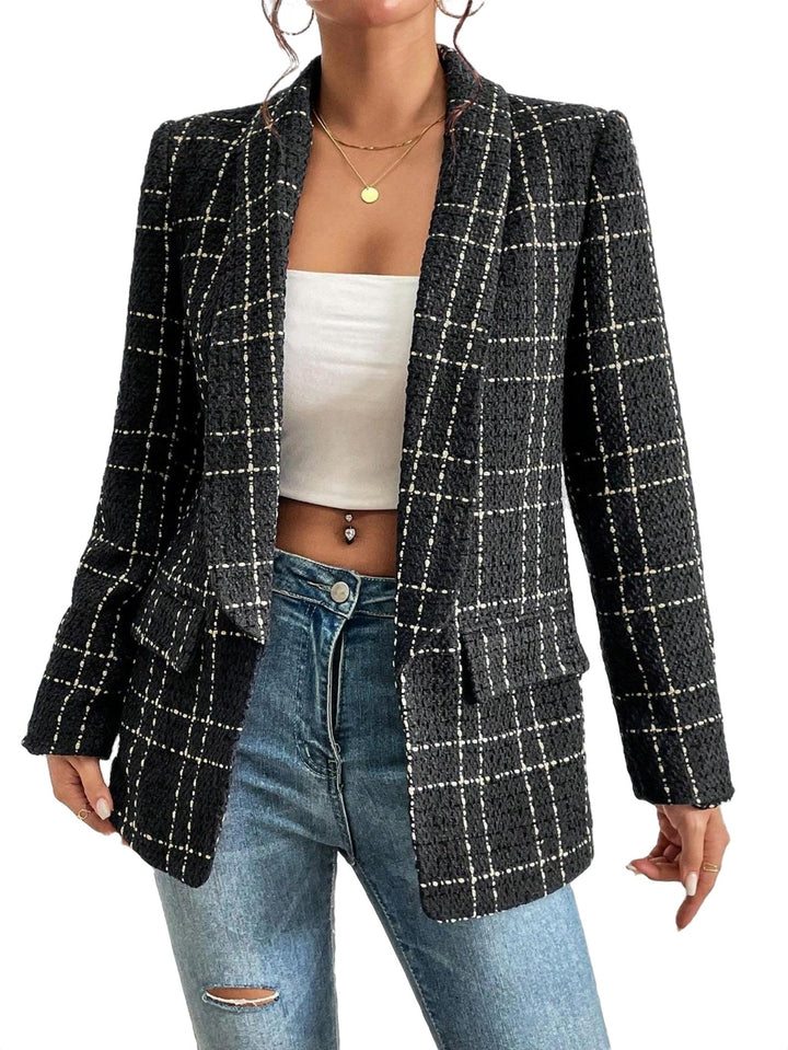 Drune | Karierter Blazer