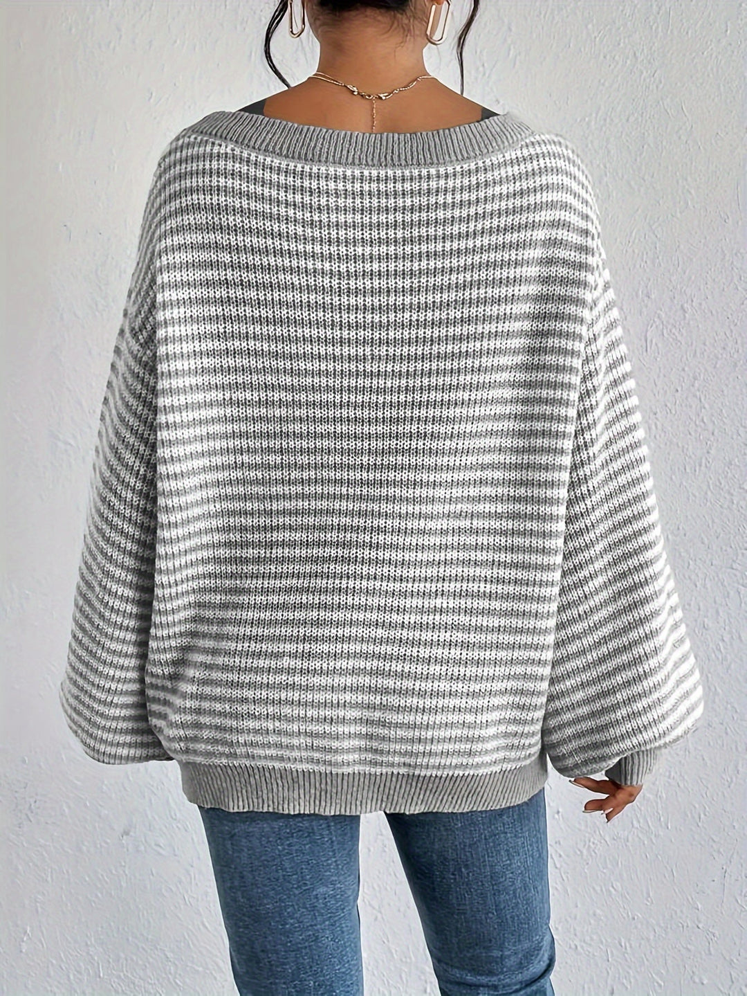 Drune | Gestreifter Pullover Lässig und Stilvoll Weicher Komfort
