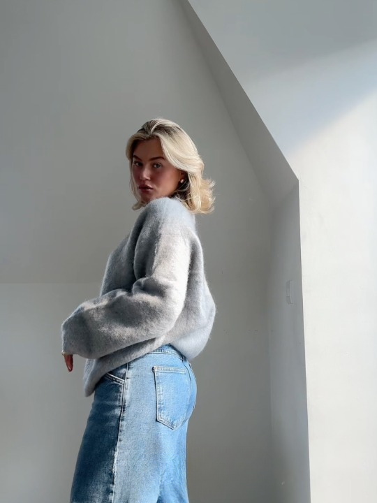 Drune | weicher Mohair-Strickpullover