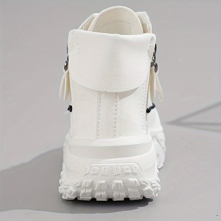 Drune | Lässige Plateau Knöchelhohe Sneaker